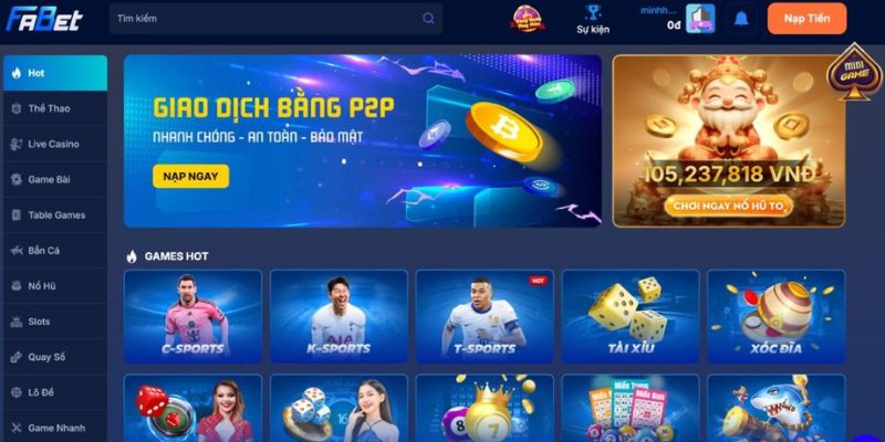Trải nghiệm hệ thống trò chơi đẳng cấp Tf88 - Tf88