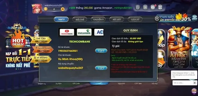 Thư viện trò chơi giải trí trực tuyến cấp độ Vn123 - Vn123